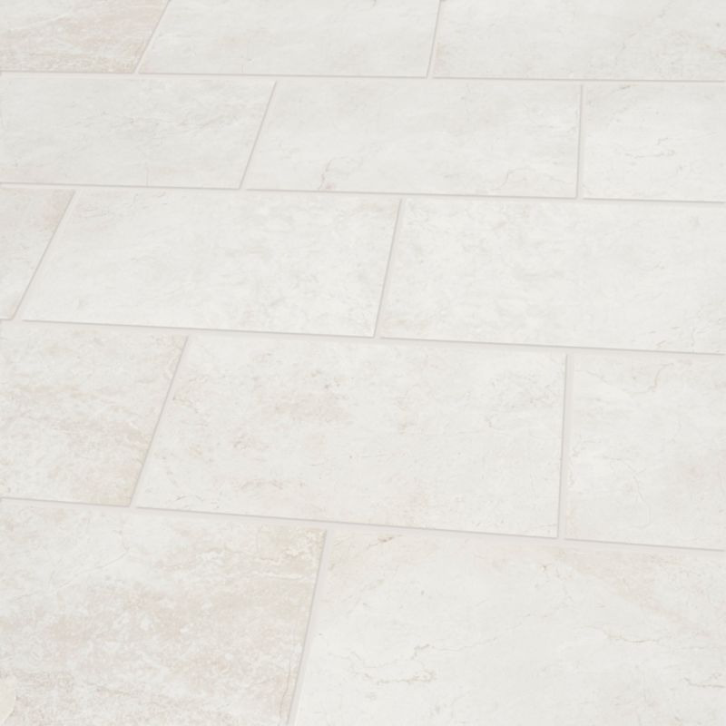 Commo GoodHome glaserede fliser 25 x 40 cm hvid-grå 1,2 m²