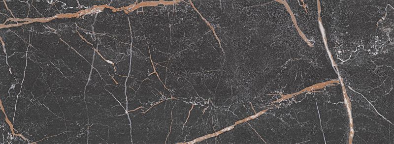 Emelie glaseret flise 32,8 x 89,8 cm sort 1,77 m²