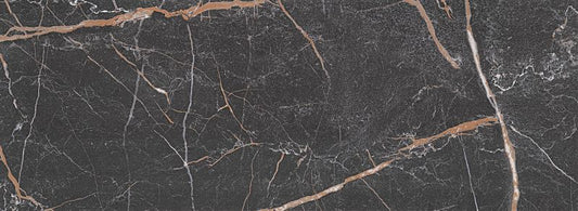 Emelie glaseret flise 32,8 x 89,8 cm sort 1,77 m²