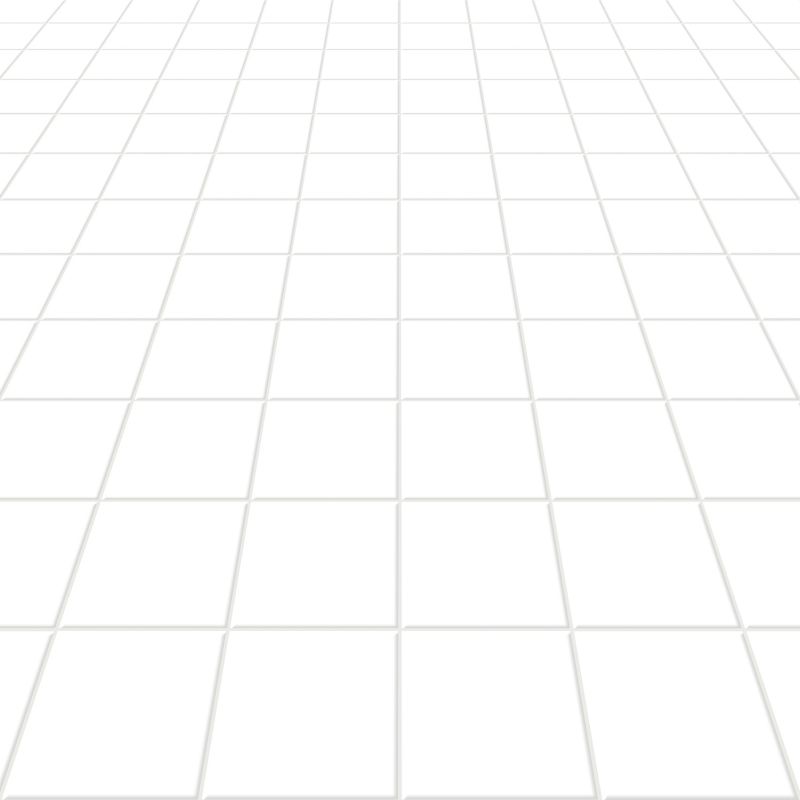 GoodHome Glina glaserede fliser 10 x 10 cm hvid 0,5 m²