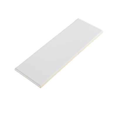 Glazur Glina GoodHome 10 x 30 cm hvid 0,98 m²