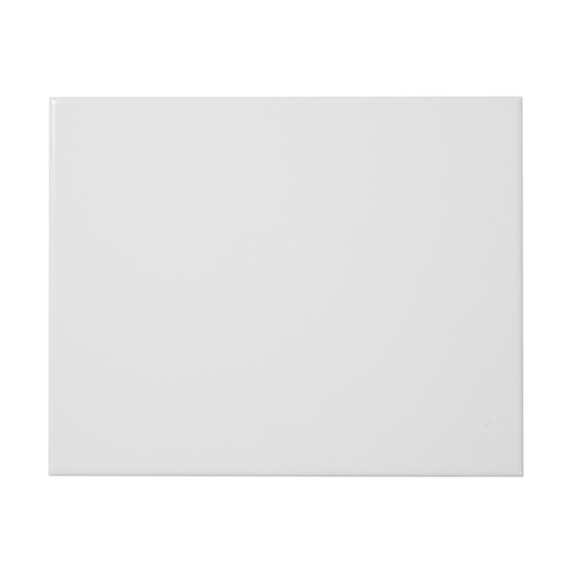 GoodHome Spezie glaseret flise 20 x 25 cm hvid