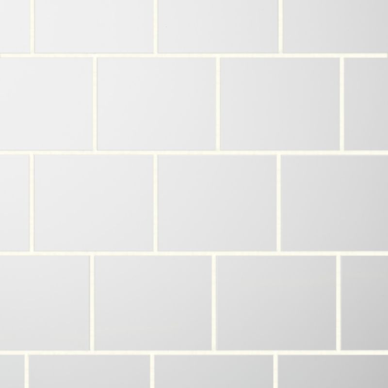 GoodHome Spezie glaseret flise 20 x 25 cm hvid