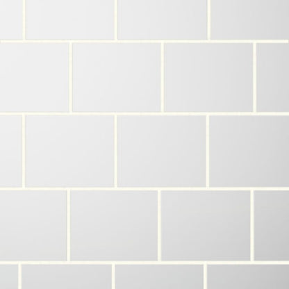 GoodHome Spezie glaseret flise 20 x 25 cm hvid