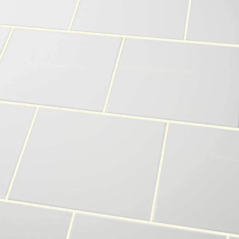 GoodHome Spezie glaseret flise 20 x 25 cm hvid