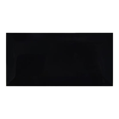 GoodHome Trentie glaserede vægfliser 10 x 20 cm sort 0,8 m²