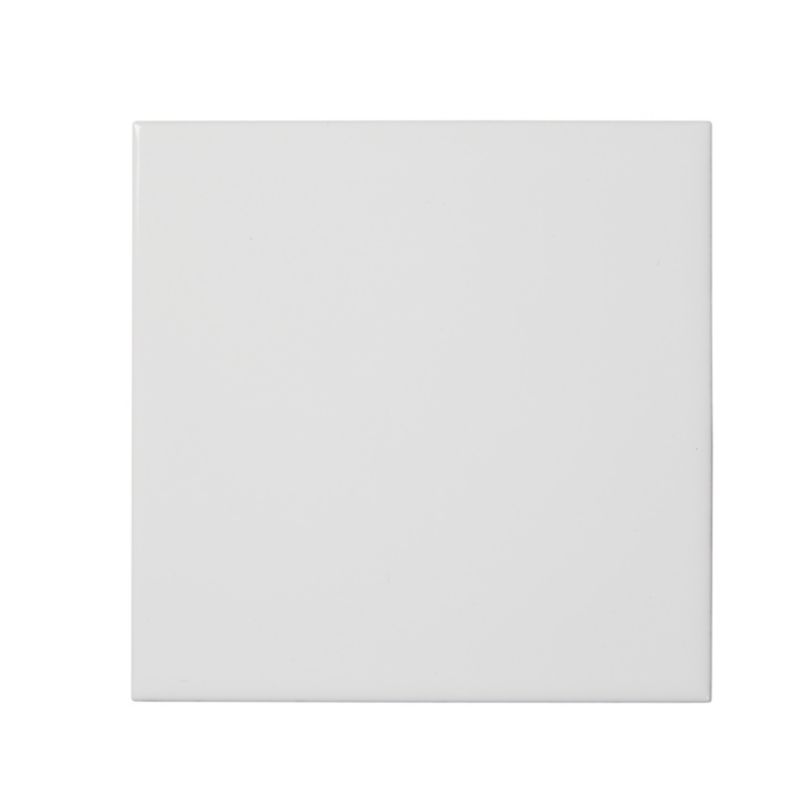 Leccia glaserede fliser 15 x 15 cm hvid 1 m²
