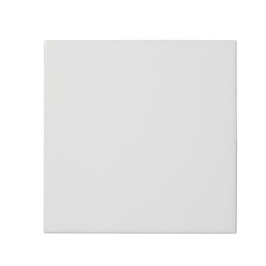 Leccia glaserede fliser 15 x 15 cm hvid 1 m²