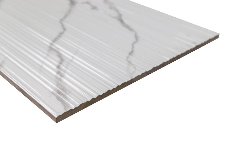 Lomero Ceramstic glaseret flise 60 x 30 cm hvid form 1,44 m²
