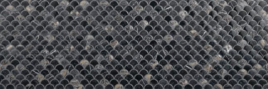 Lucia glaseret flise 29,4 x 89,5 cm negro 1,32 m²