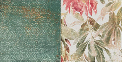 Margot Arte Flower glaseret flise 30,8 x 60,8 cm dekor B