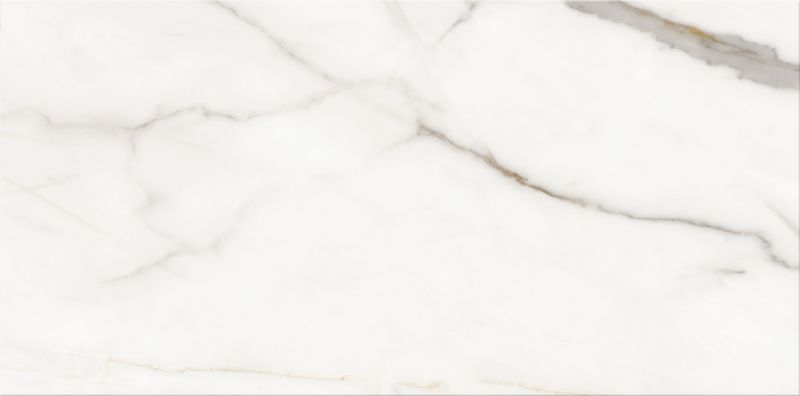 Marullo glaseret flise 29,7 x 60 cm hvid / guld 1,25 m²
