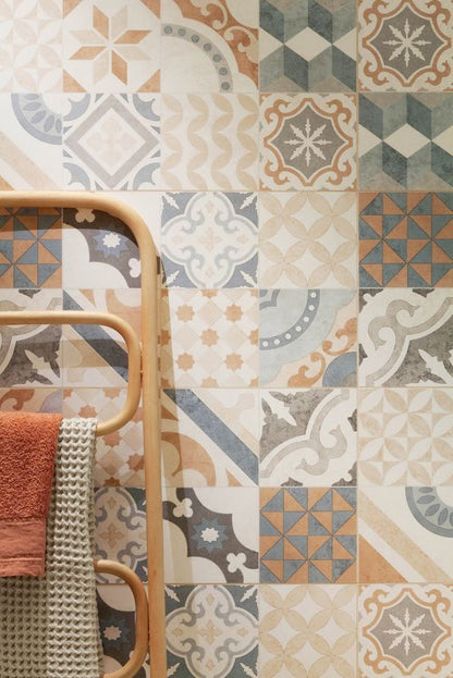 Neutral Arte beige patchwork flise 29,8 x 59,8 cm 1,07 m²