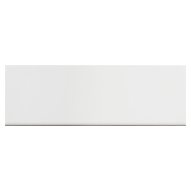 Plain GoodHome glaserede fliser 20 x 60 cm hvid 0,96 m² W1C1