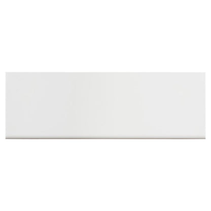 Plain GoodHome glaserede fliser 20 x 60 cm hvid 0,96 m² W1C1