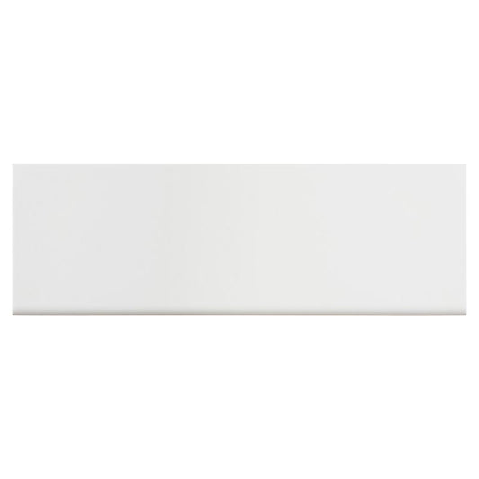 Plain GoodHome glaserede fliser 20 x 60 cm hvid 0,96 m² W1C1