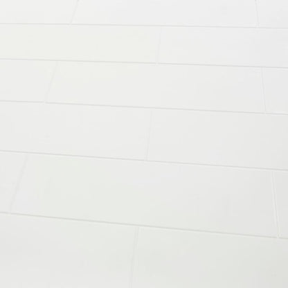 Plain GoodHome glaserede fliser 20 x 60 cm hvid 0,96 m² W1C1
