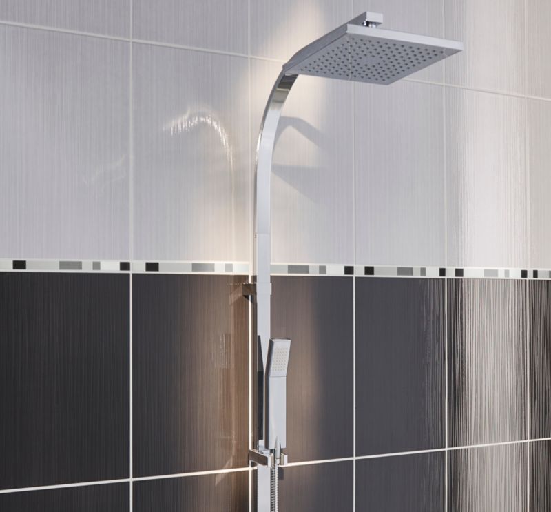 Salerna GoodHome glaseret flise 25 x 36 cm hvid 1,35 m²