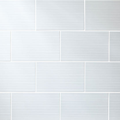 Salerna GoodHome glaseret flise 25 x 36 cm hvid 1,35 m²