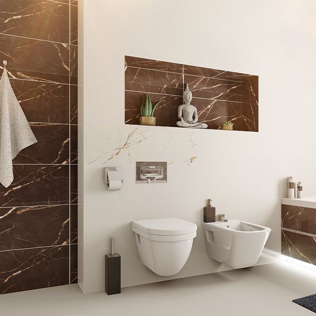 Scarlet Paradyż glazur 29,8 x 89,8 cm bianco 1,07 m²