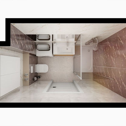 Scarlet Paradyż glazur 29,8 x 89,8 cm bianco 1,07 m²