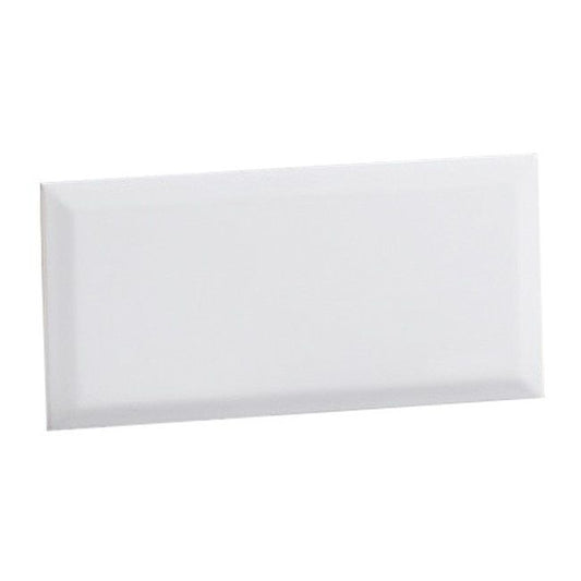 Tamoe Paradyż glaseret flise 9,8 x 19,8 cm hvid 0,89 m²