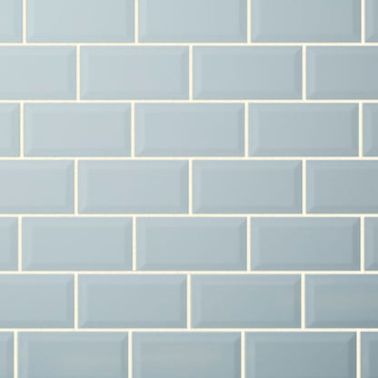 GoodHome Trentie glaseret flise 10 x 20 cm blå 0,8 m²
