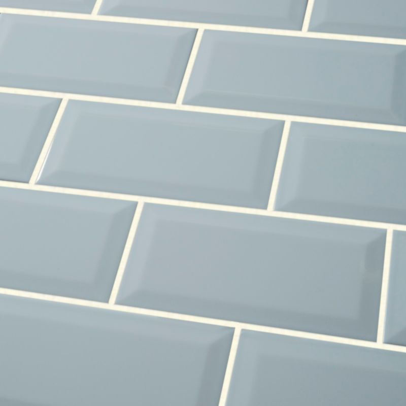 GoodHome Trentie glaseret flise 10 x 20 cm blå 0,8 m²