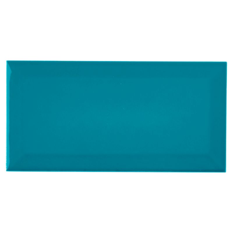 Trentie GoodHome glaserede fliser 10 x 20 cm turkis 0,8 m²