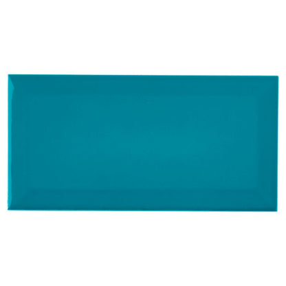 Trentie GoodHome glaserede fliser 10 x 20 cm turkis 0,8 m²