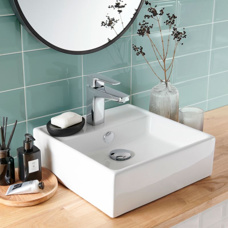 Trentie GoodHome glaseret flise 10 x 20 cm grøn 0,8 m²