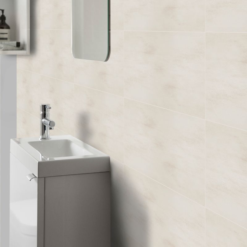 GoodHome Urca beige glaseret flise 29,7 x 60 cm 1,25 m²