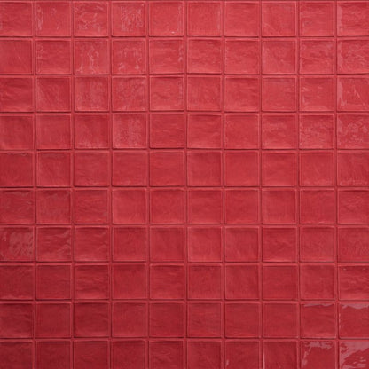 Glasur Vernisse GoodHome 10 x 10 cm mine red 0,84 m2