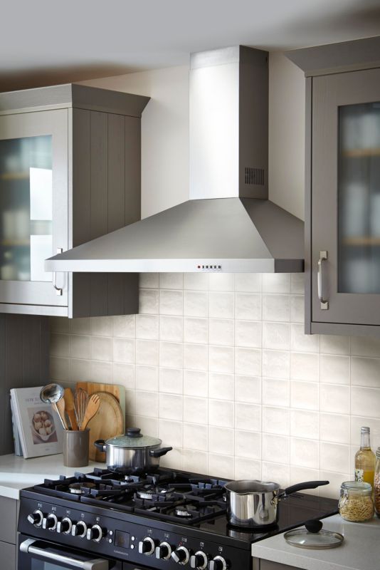 Vernisse GoodHome glaserede fliser 10 x 10 cm off white 0,84 m²