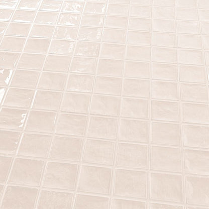 Vernisse GoodHome glaserede fliser 10 x 10 cm off white 0,84 m²