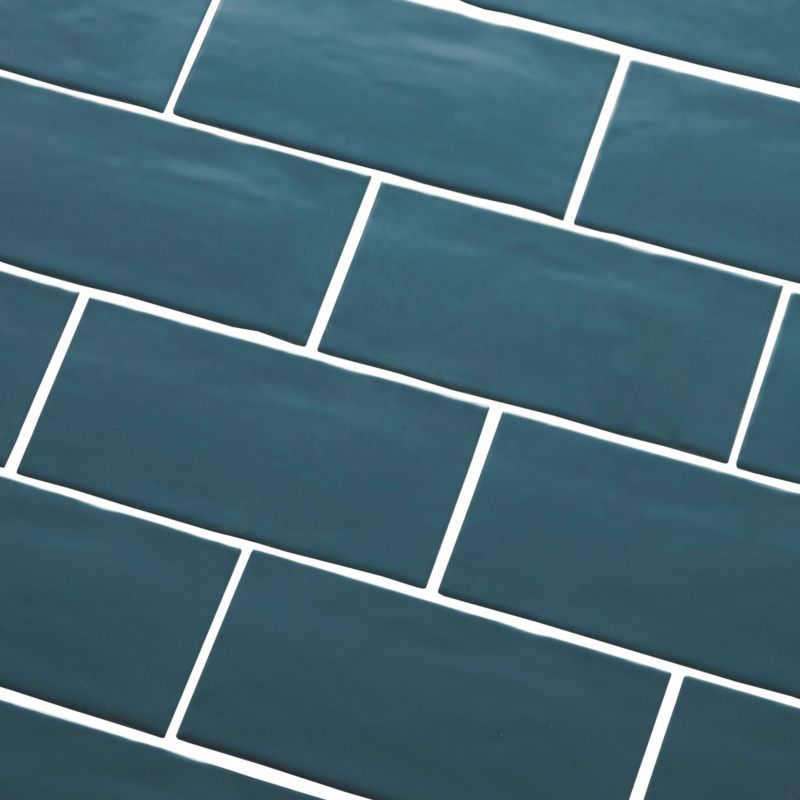 Glasur Vernisse GoodHome 7,5 x 15 cm mal blå 0,9 m²