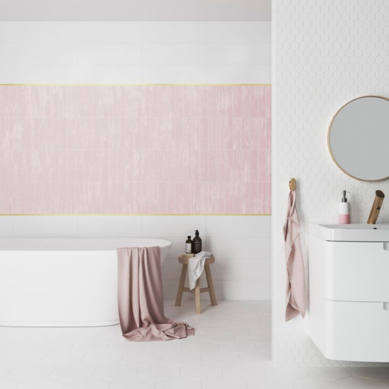 Glasur Vernisse GoodHome 7,5 x 30 cm chalk 0,92 m²