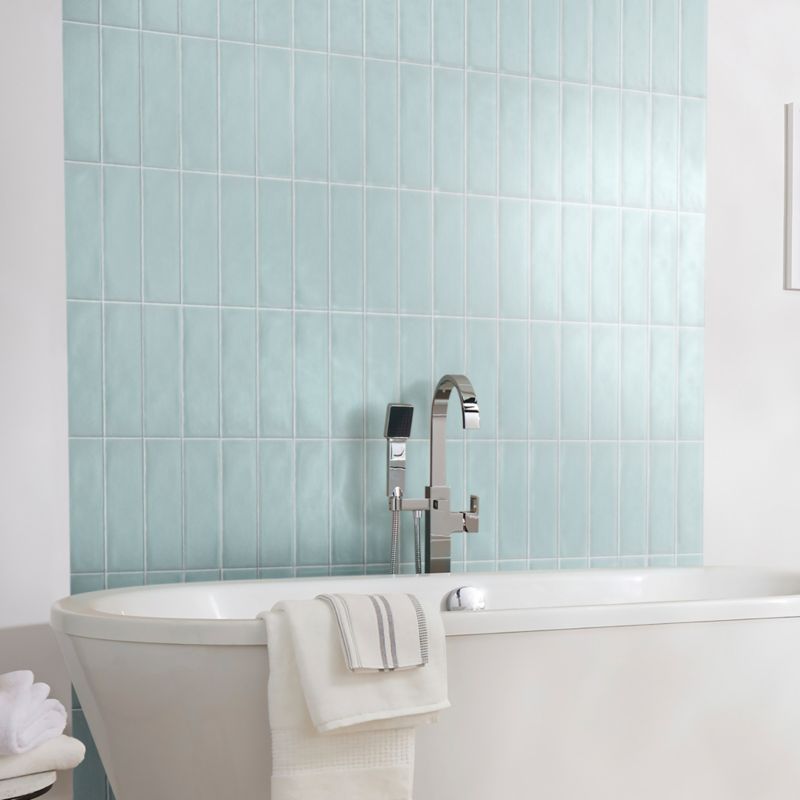 Vernisse GoodHome glazur 7,5 x 30 cm mis blue 0,92 m2