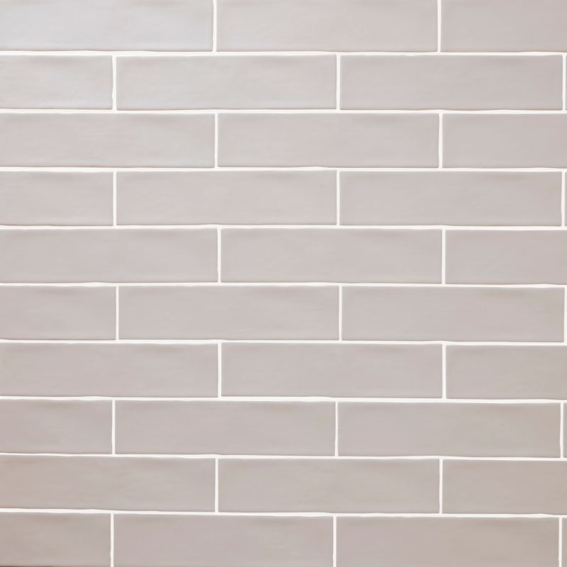 Vernisse GoodHome glaseret flise 7,5 x 30 cm sølvgrå 0,92 m²