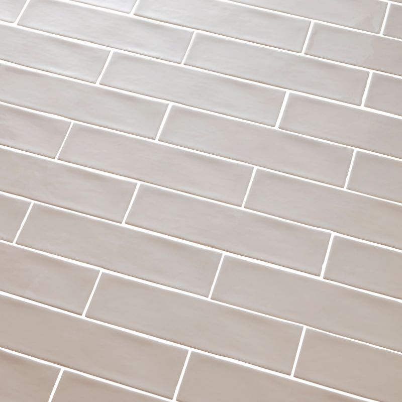 Vernisse GoodHome glaseret flise 7,5 x 30 cm sølvgrå 0,92 m²
