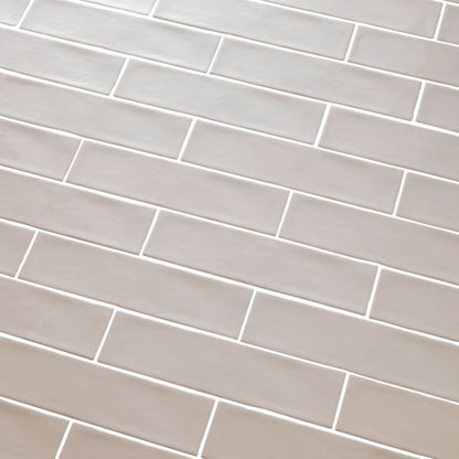 Vernisse GoodHome glaseret flise 7,5 x 30 cm sølvgrå 0,92 m²
