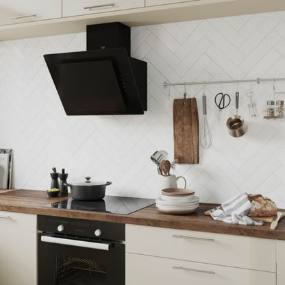 Vernisse GoodHome glaserede fliser 7,5 x 30 cm hvid 0,92 m²