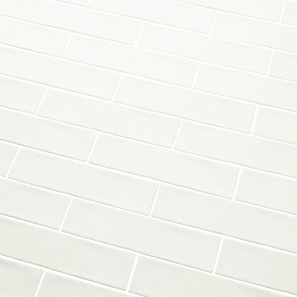 Vernisse GoodHome glaserede fliser 7,5 x 30 cm hvid 0,92 m²