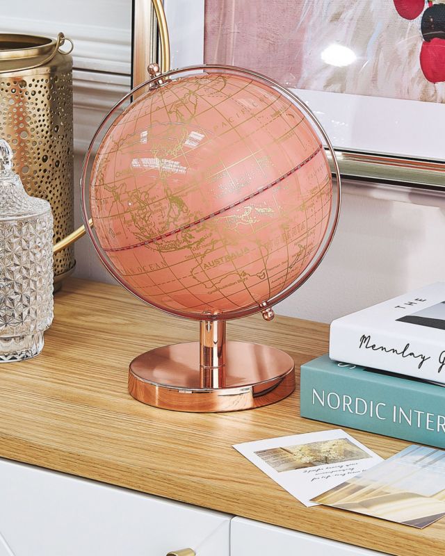 Globus Cabot Metal Rosa 1 stk.