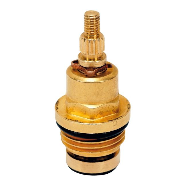 Głowica Suwakowa do Baterii 1/2" M Wieloklin 15 Mosiężna | 9706/K