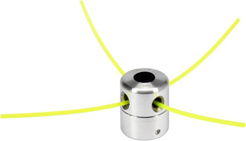 Universal trimmerhoved med nylonline fra Yato til buskrydder