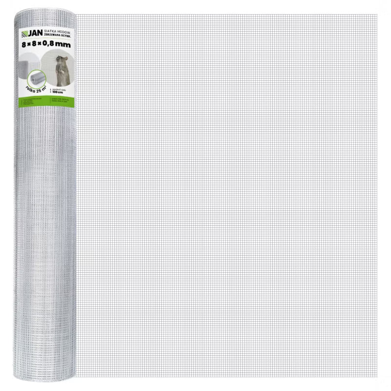 Gnaversikring Trådnet 1x25 m Galvaniseret