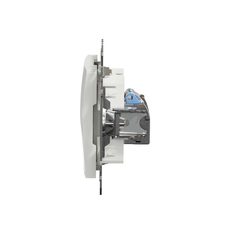 RJ45-computernetstik Schneider Electric Sedna Design & Elements kategori 6 hvid