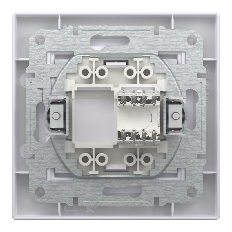 Schneider Electric Asfora kat. 5e computerstik, hvidt