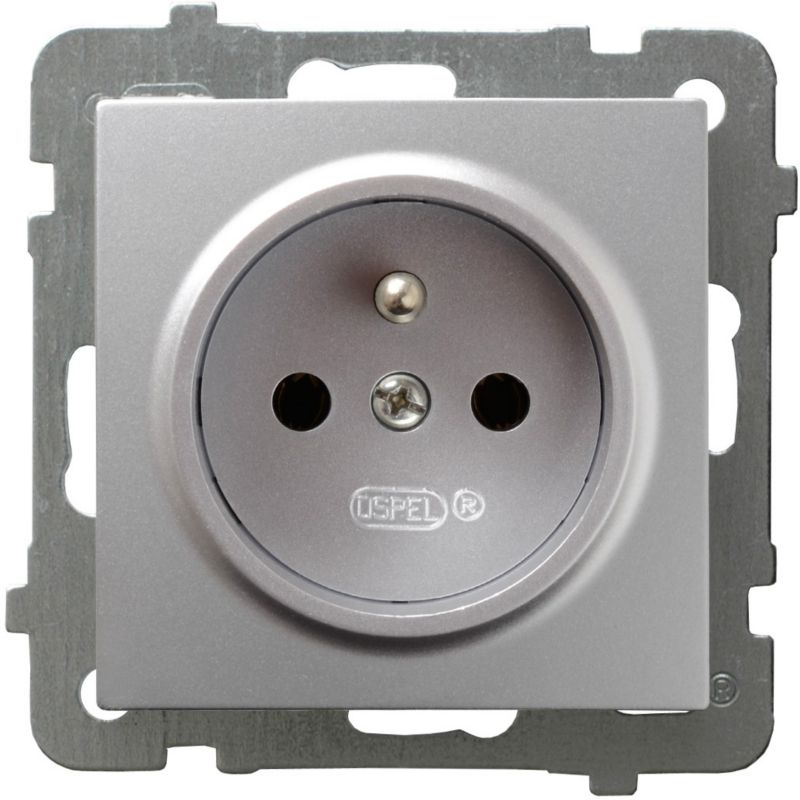 Ospel As enkeltstikdåse med jord, sølv